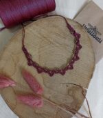 macrame κολιέ