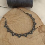 macrame κολιέ