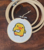 Κεντημένο τελάρο duck - Image 3