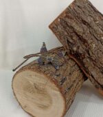 Macrame βραχιόλι πεταλούδα χακί - Image 3