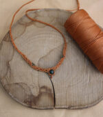Κολιέ macrame με νεφρίτη - Image 2