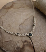 Κολιέ macrame με νεφρίτη - Image 3