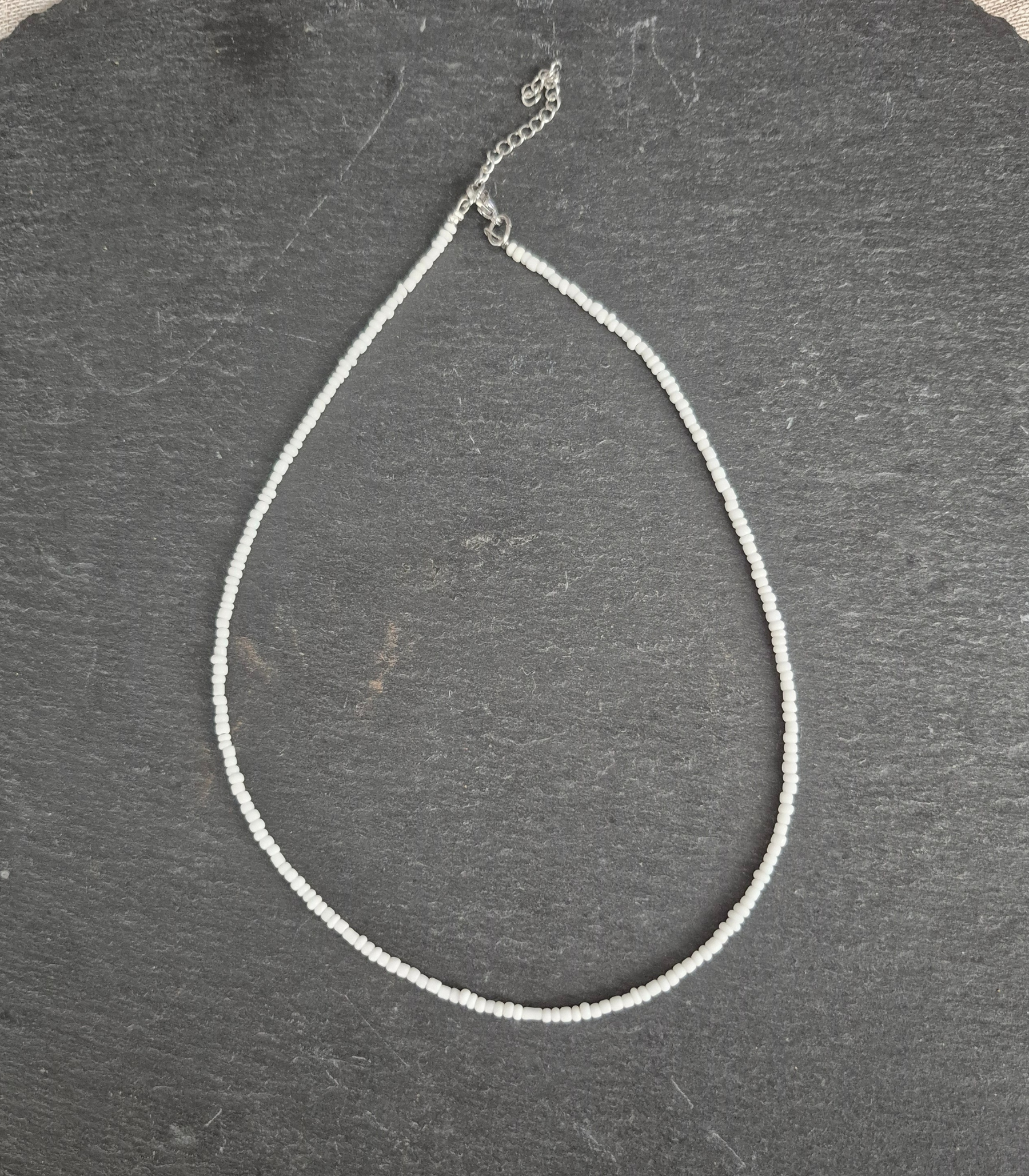 White necklace