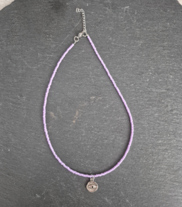 Light purple necklace - Image 2