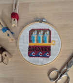 Sardines embroidery - Image 5