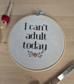 Can't adult today embroidery - Image 2