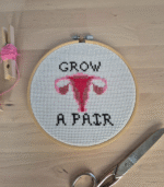 Grow a pair embroidery - Image 5