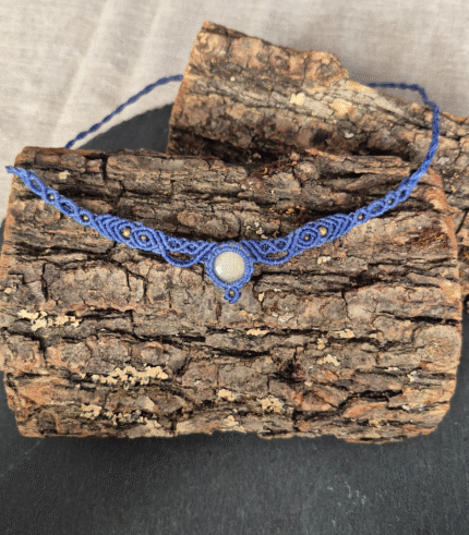 macrame κολιέ