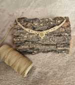 Macrame κολιέ σε μπεζ χρώμα - Image 5